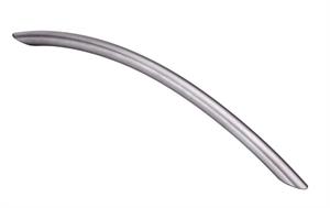 Bow Handle, Brushed Nickel, 224mm Centres