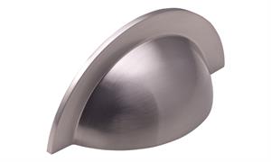 Monmouth Cup Handle, Brushed Nickel, 64mm Centres