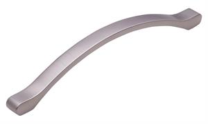 Puente Handle, Brushed Nickel, 128mm Centres